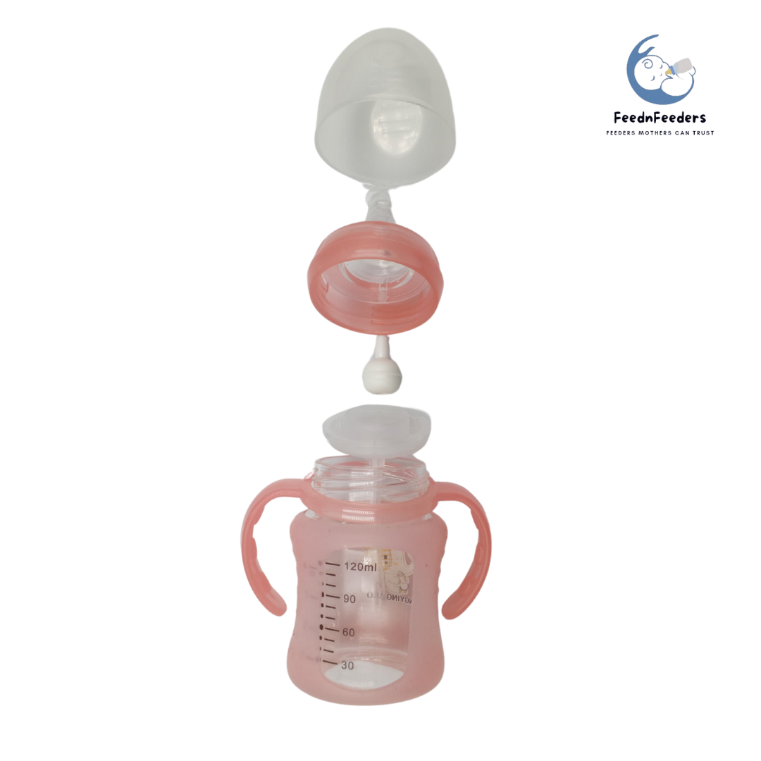 Feed n Feeder Specialized Glass Complete Baby Feeding Solution - FnF GL